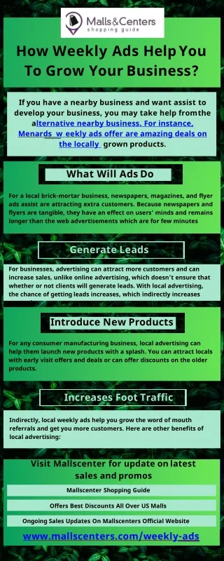 How Weekly Ads Help You To Grow Your Business..