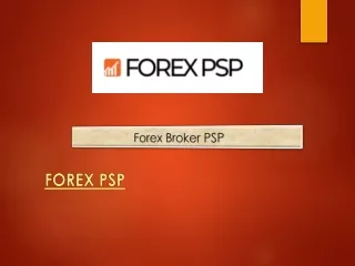 Forex Broker PSP
