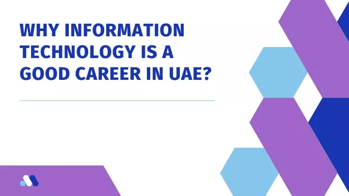 why information technology is a good career in uae