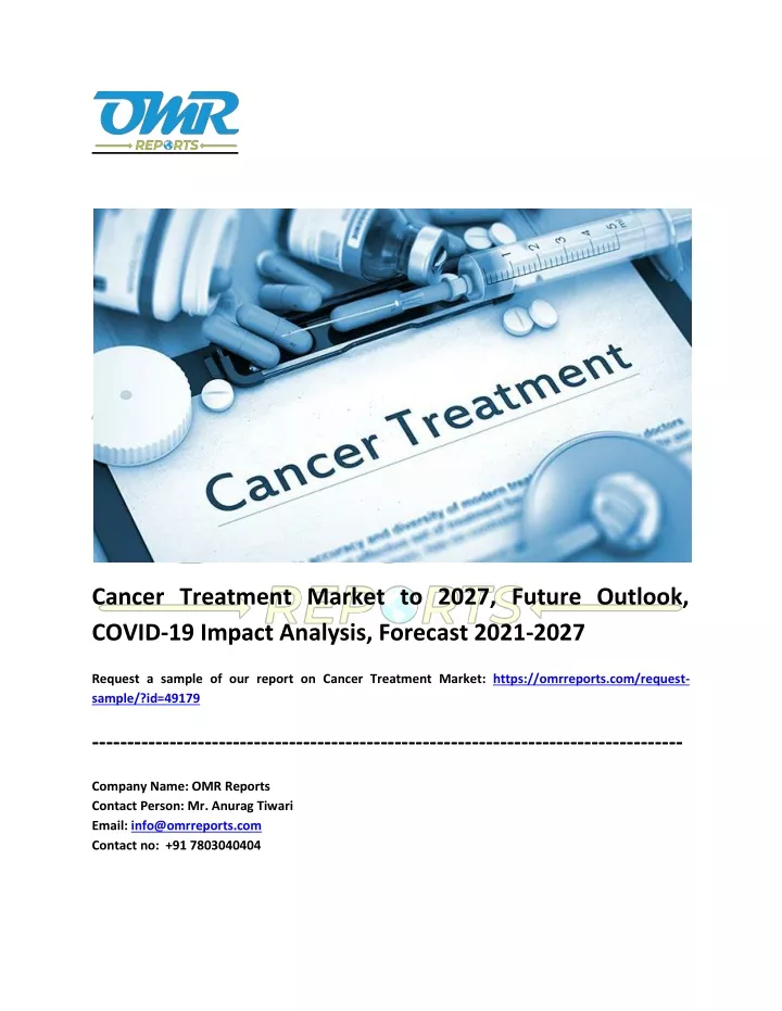 cancer treatment market to 2027 future outlook