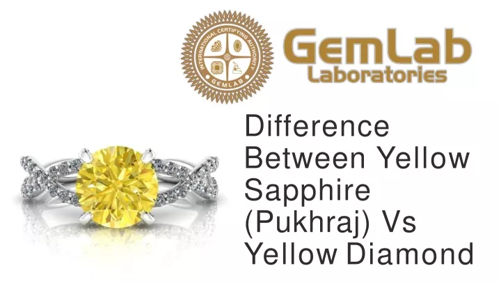 difference between yellow sapphire pukhraj
