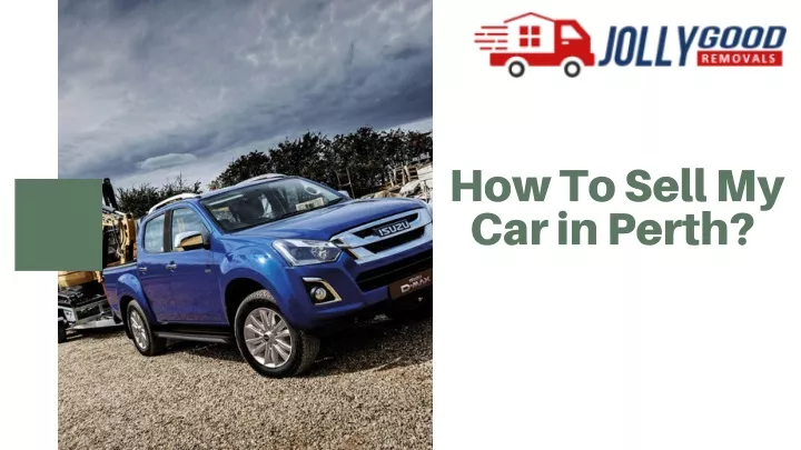 how to sell my car in perth