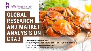 global research and market analysis on crab