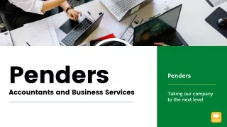 Taxation and Business Services | Tax Services Melbourne | Penders