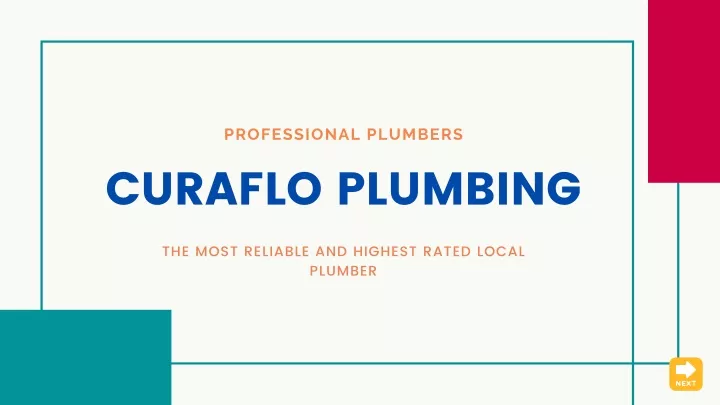 professional plumbers curaflo plumbing