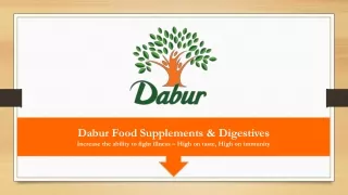Dabur Natural Food Supplement & Digestive Tablets