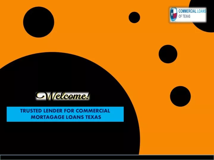 trusted lender for commercial mortagage loans