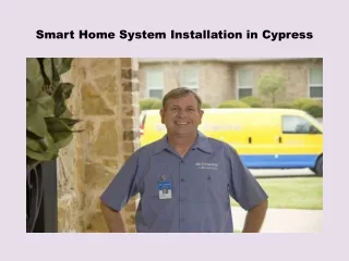 smart home system installation in cypress