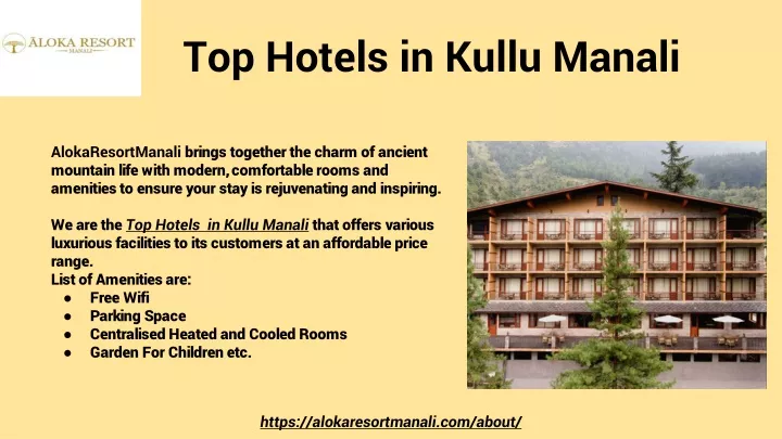 top hotels in kullu manali