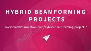 Hybrid Beamforming Projects for Engineering Students