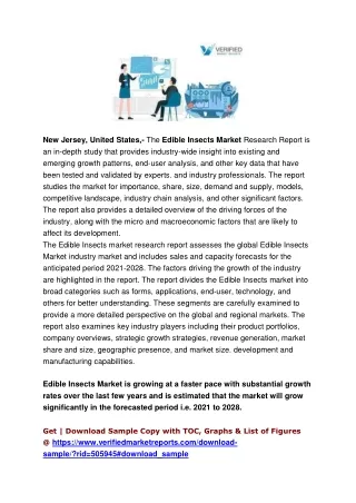 new jersey united states the edible insects