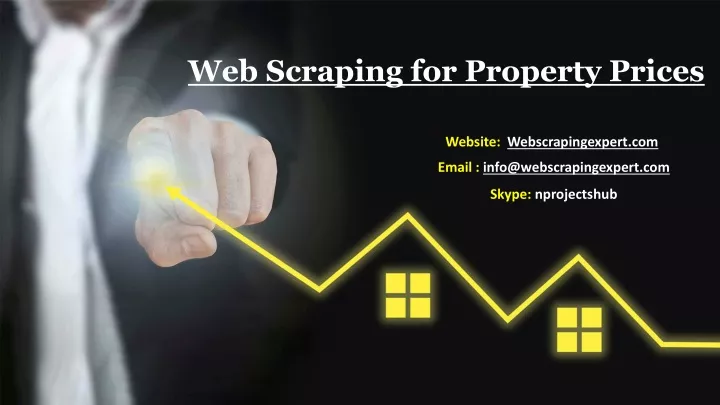 web scraping for property prices