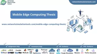 Mobile Edge Computing Thesis Research Ideas