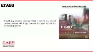 ETABS course- AutoCAD Training in Lucknow