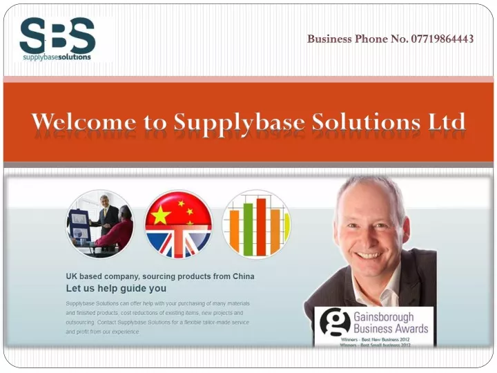 welcome to supplybase solutions ltd