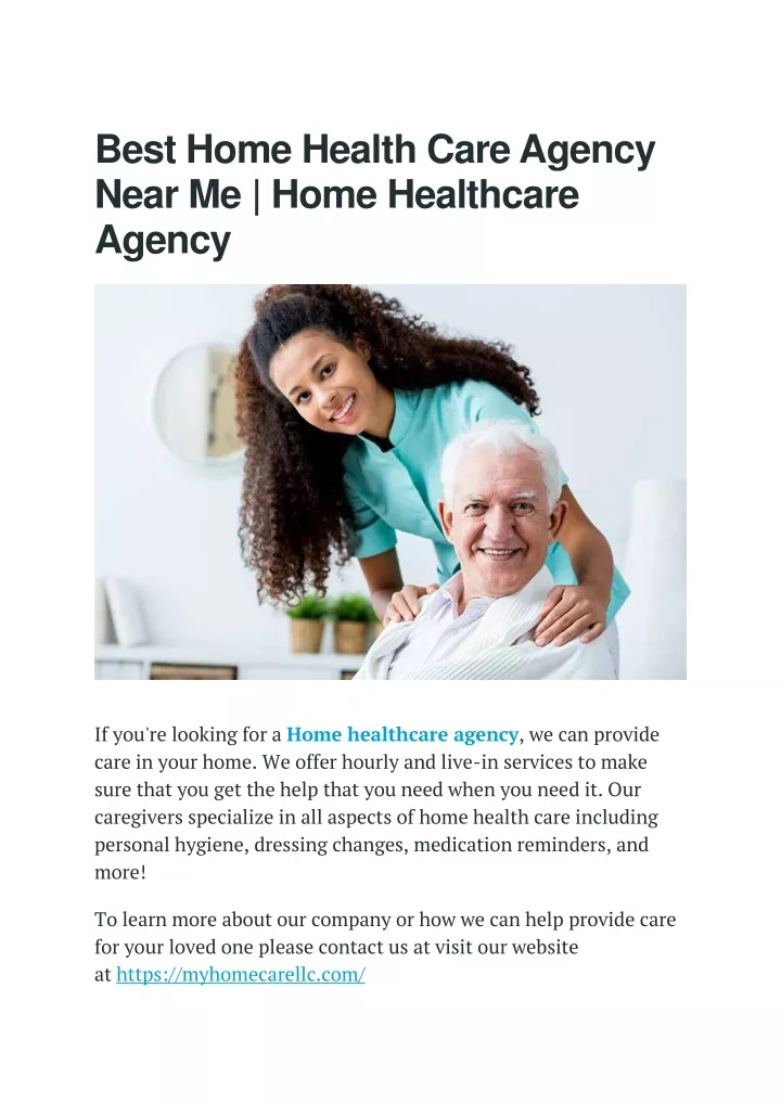 best home health care agency near me home