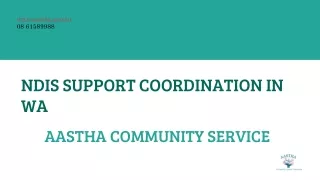 NDIS SUPPORT COORDINATION IN WA   | NDIS Core Support in Perth, WesternAustralia