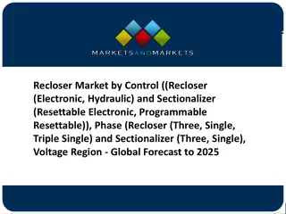 recloser market by control recloser electronic