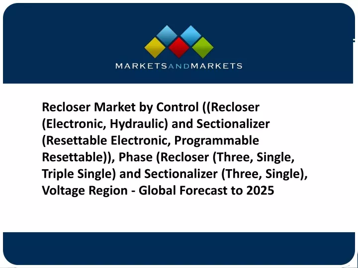 recloser market by control recloser electronic