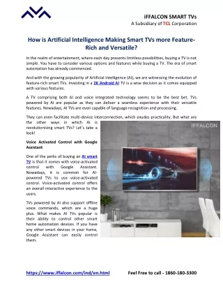 iffalcon smart tvs a subsidiary of tcl corporation