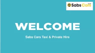 sabs cars taxi private hire
