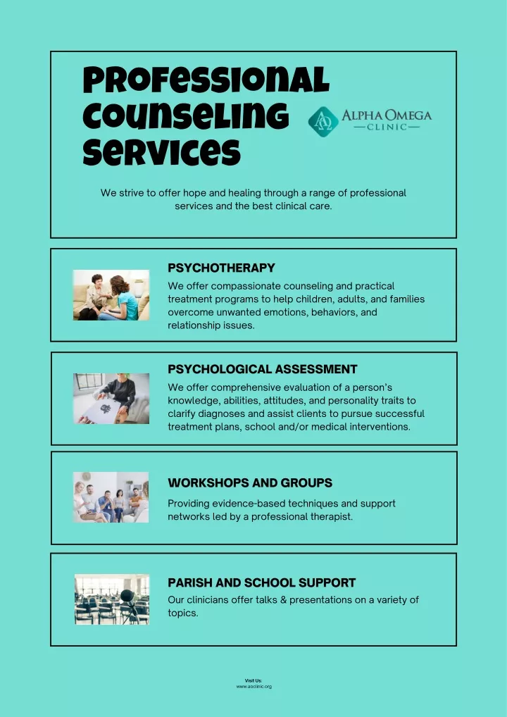 professional counseling services