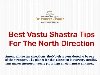 Best Vastu Tips For North Direction