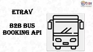 etrav b2b bus booking api