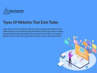 Types Of Websites That Exist Today