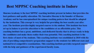 Best MPPSC Coaching institute in Indore (1)