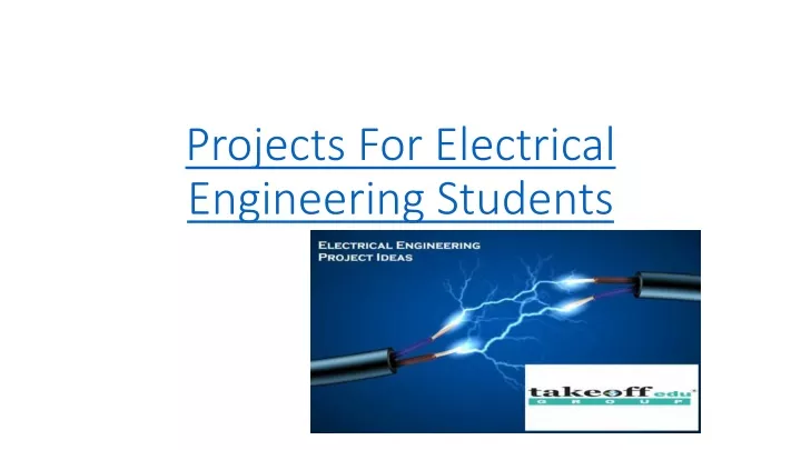 projects for electrical engineering students