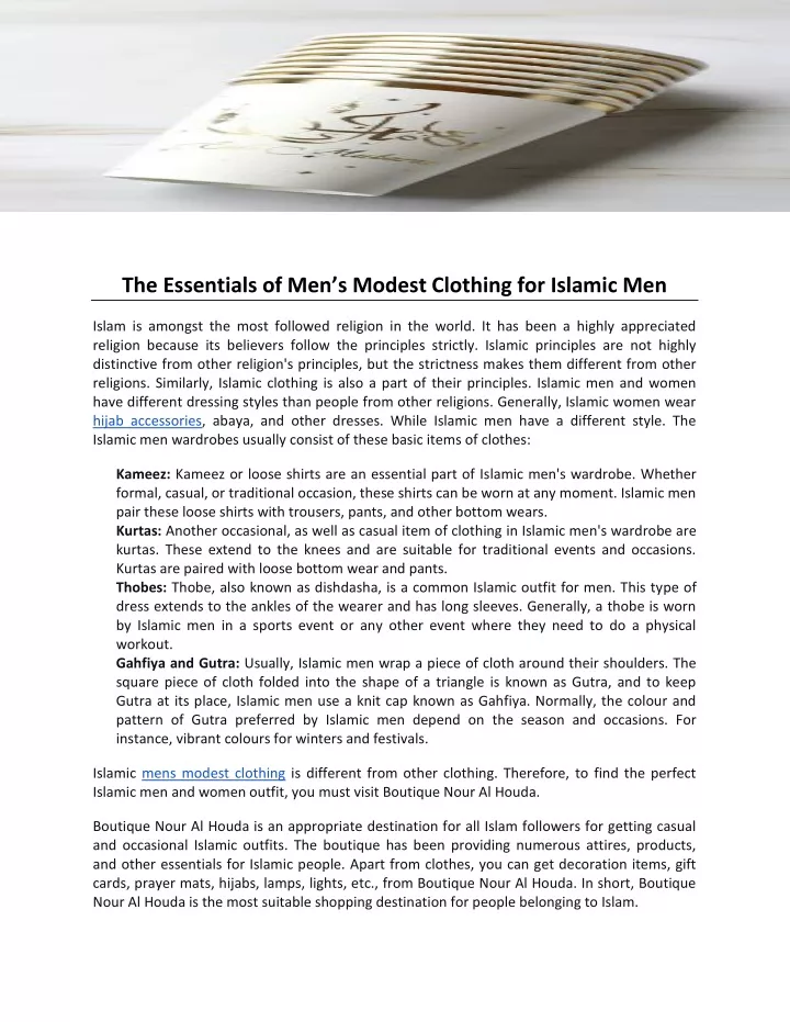 the essentials of men s modest clothing