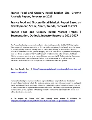 France Food and Grocery Retail Market
