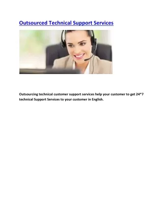 Outsourced Technical Support Services-converted