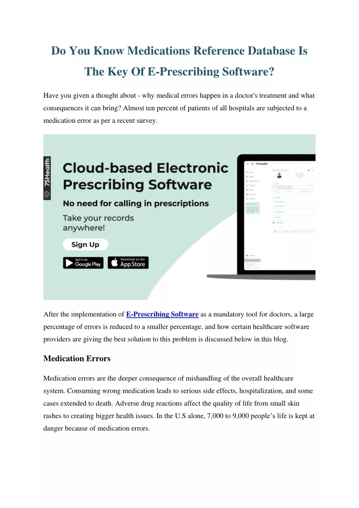 do you know medications reference database is