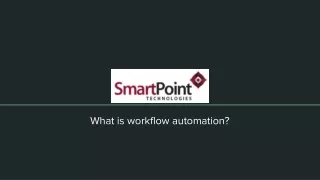 what is workflow automation