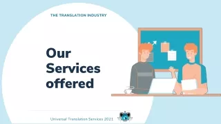 the translation industry