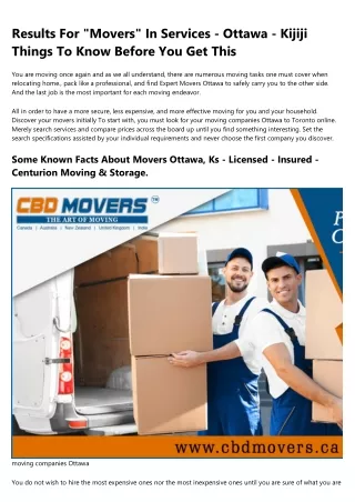 A Beginner's Guide to http://www.miraclemovers.com/moving-services-gta/oshawa