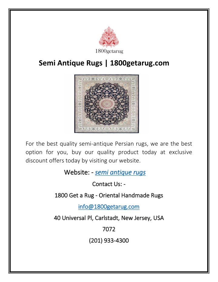 semi antique rugs 1800getarug com