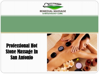 Benefits Of Hot Stone Massage In San Antonio | Massage Natural Clinic