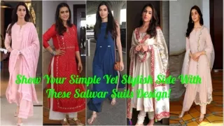 show your simple yet stylish side with these