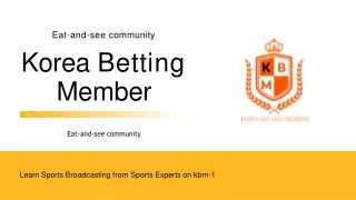 Korea Betting Member