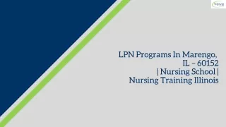 LPN Programs In Marengo, IL – 60152 | Nursing School | Nursing Training Illinois