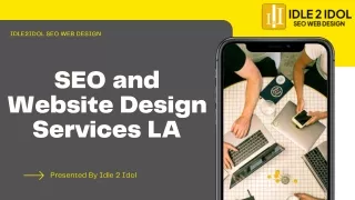 SEO and Website Design Services LA - Idle 2 Idol