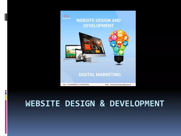 website design development