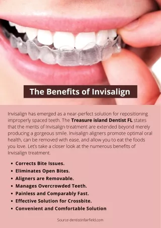 The Benefits of Invisalign