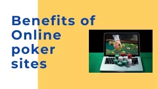 Online poker sites in UK