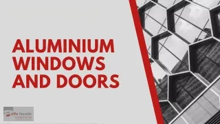 aluminium windows and doors