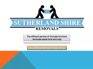 the efficient service of cronulla furniture