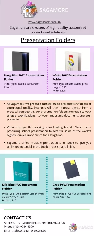 Presentation 101: Why You Must Consider Presentation Folders